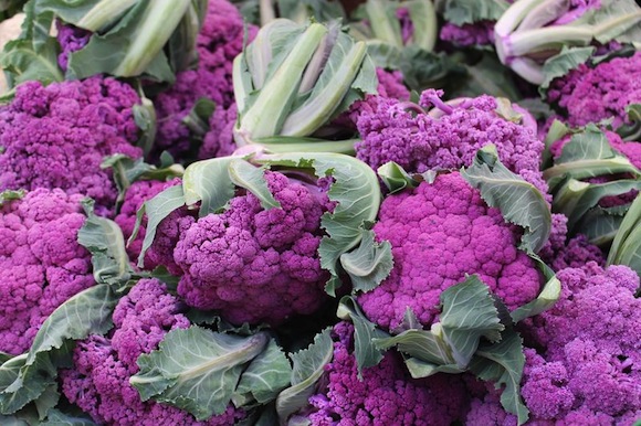 Have you tried purple cauliflower?
