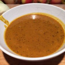 Roasted Fall Vegetable Soup for Cozy Days | Heather Carey