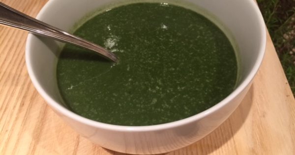 winter greens soup