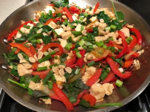 Thai Tofu Brown Rice Bowl | Heather Carey