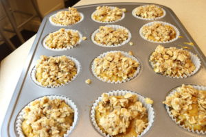Pumpkin Crumb Muffins | Heather Carey