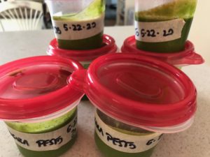 Arugula Walnut Pesto: A Garden Fresh Delight | Heather Carey