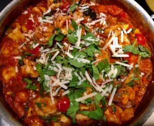Summer Fresh Tomato Basil Sauce | Heather Carey